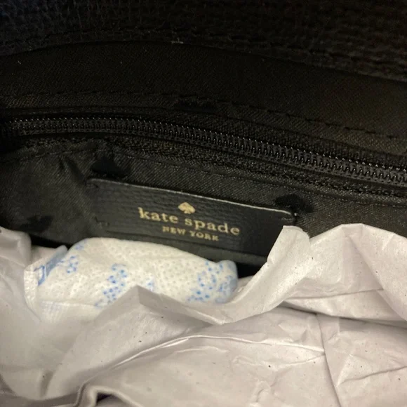 NWOT Kate Spade Darcy Top Handle Woven Houdstooth Crossbody - Picture 11 of 13